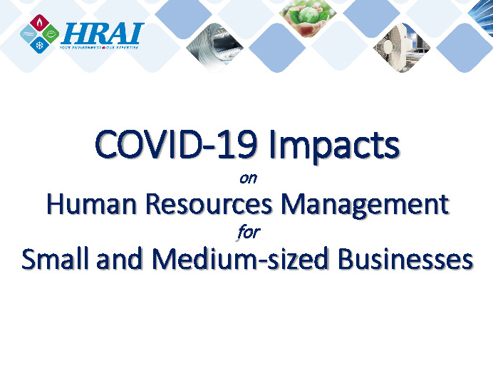 HRAI COVID-19 Webinar